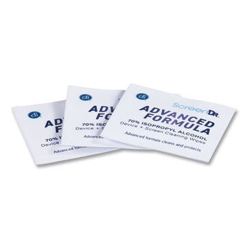 Digital Innovations Screendr Device And Screen Cleaning Wipes, Includes 30 White Wipes And 8" Microfiber Cloth, 6 X 5 freeshipping - TVN Wholesale